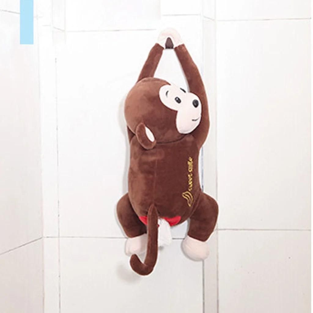 Hatims Monkey Tissue Holder – Cute & Creative Wall-Mounted Toilet Paper Dispenser for Bathroom, Kitchen & Car | Fun Home Décor Organizer