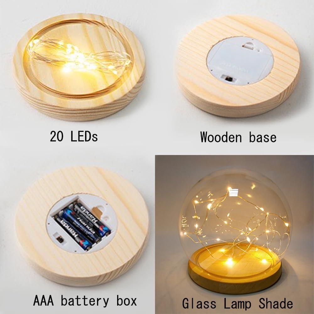 Hatims Round Tulip Touch Lamp – Soft Ambient Night Light for Bedroom, Living Room & Home Décor | USB Rechargeable, Color-Changing Mood Light