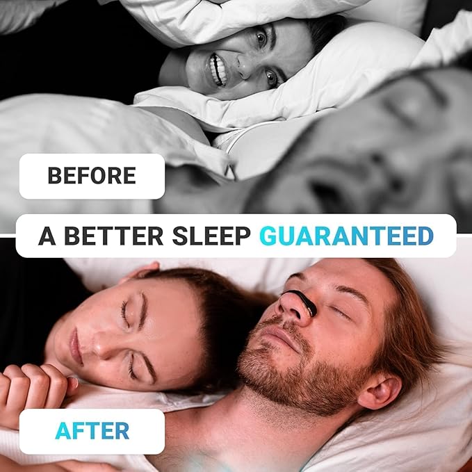 Hatims Anti-Snoring Nasal Strips – Instant Relief for Snoring & Nasal Congestion | Improves Sleep Quality & Breathing – Starter Kit (15 Strips)